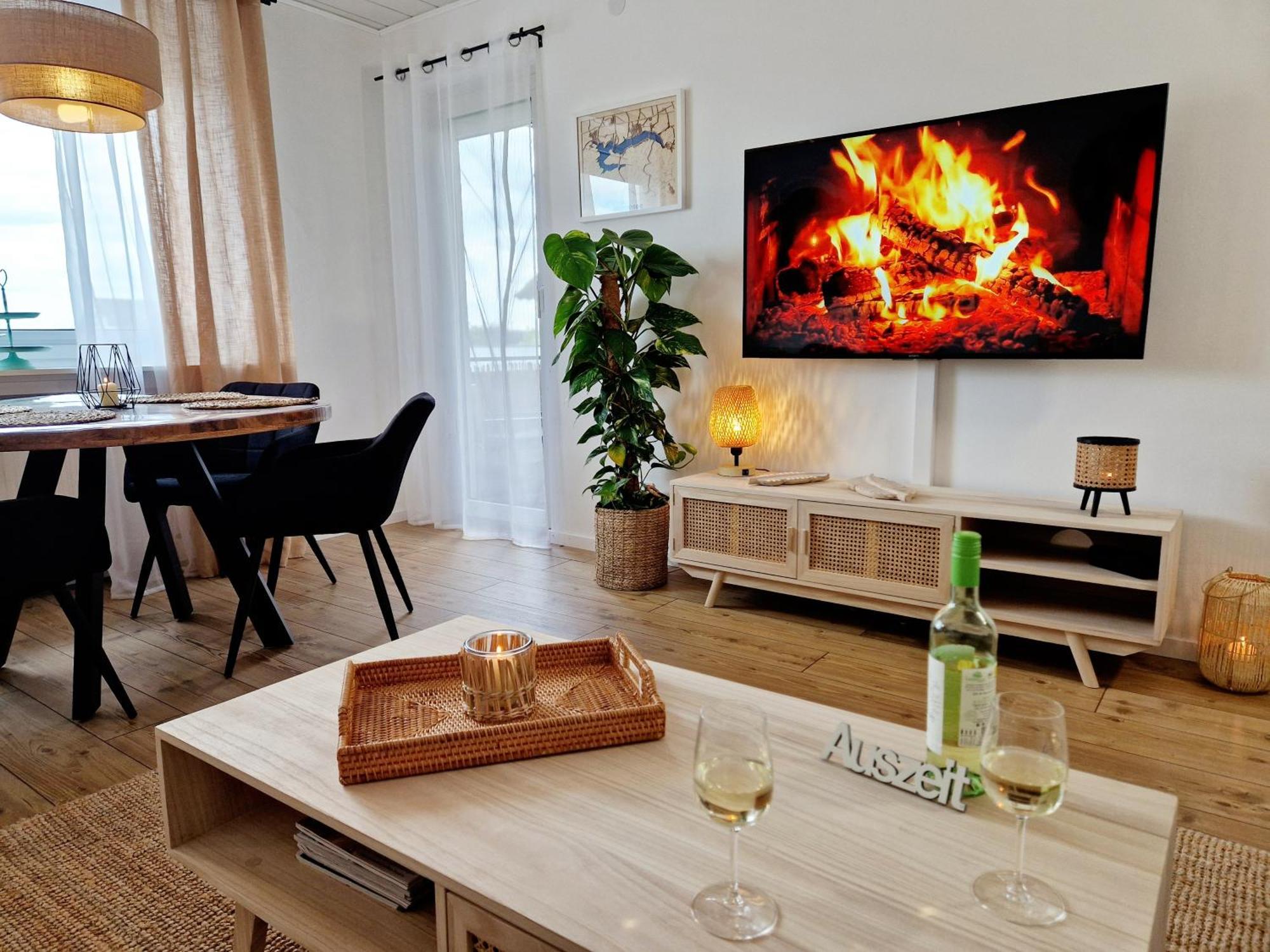 Ferienwohnung Sonnenhang Im Boho-Stil Mit Balkon Moehnesee Exterior photo