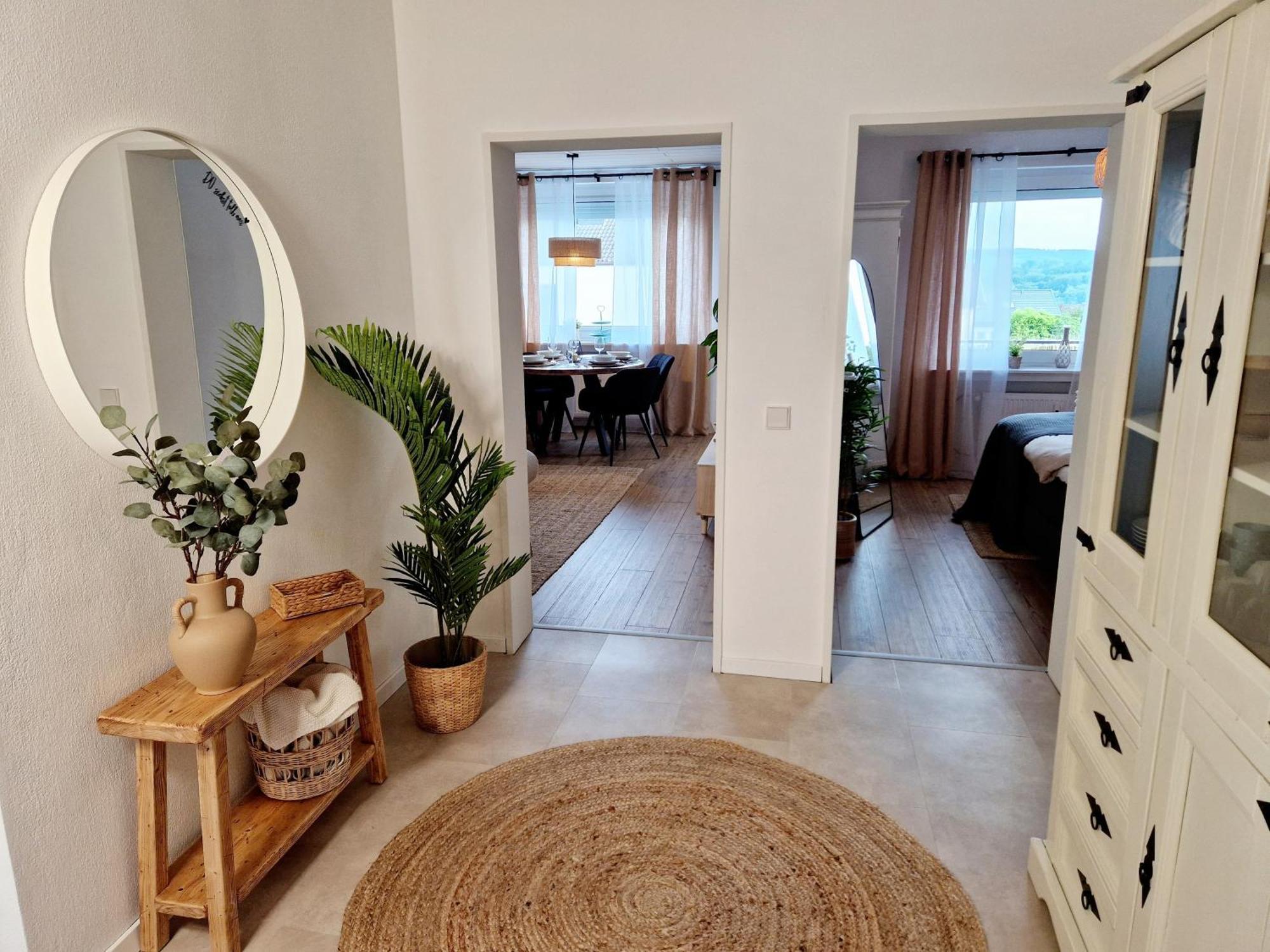 Ferienwohnung Sonnenhang Im Boho-Stil Mit Balkon Moehnesee Exterior photo
